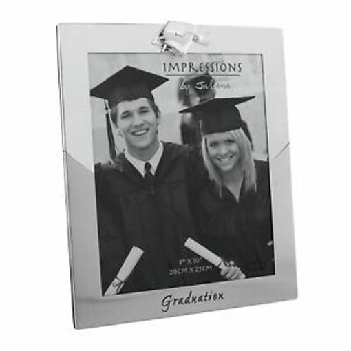 Picture of GRADUATION SILVER PLATED FRAME 8X10
